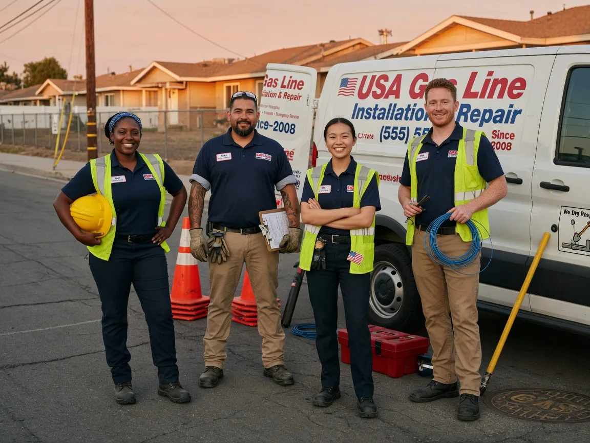 Gas Line Installation company in Helena, OH
